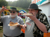 Kiwi's visit - We like Fried Dough in Massachusetts.