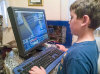 8/4 - My nephew loves the old computer I gave him.