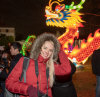 12/22 - I'm getting Natalya to be a model at the Winter Lantern Festival tonight.