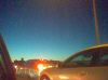 Stuck in traffic at 4am. Even after the accident was cleared the traffic still didn't move 'cause people were asleep.