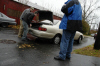 The trip to Delaware for a Hardees Monster Burger was stimied by Ryan's flat tire.