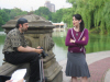 6/30 - For my real birthday, I took pictures of Yoanna House (America's Next Top Model winner) at Central Park.