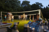 9/3 - It ain't summer without a little volleyball. Here we are at Rich's party.