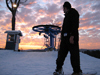 12/10 - Yay! Snowboarding at sunset is the best.
