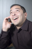 9/30 - Chris talking on the phone.