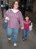 10/14 - A day in the City with Amber, Lily, Ray, and Natalie. Time to go to the American Girl Store now.