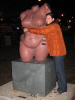 12/3 - Reese loves the new White Plains art in the park!