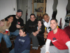 2/5 - Superbowl party at Chris's. Too bad I got cropped!!