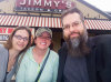 4/1 - Lunch with some of my brother's friends before we go to Jeff Cranson's wake.