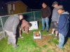 4/23 - How many guys does it take to clean up after shooting a bunch of bottles with BB guns?