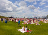7/10 - There's a Pink Picnic at Govenor's Island.