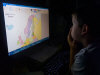 9/2 - Mason loves coloring maps on the computer now.
