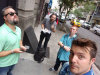 11/4 - Tech journalists waiting for another press event.