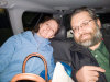 12/26 - In the back seat, letting the kids drive.