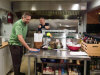 6/30 - Gotta help Malcolm clean up the kitchen at his restaurant.