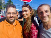 9/23 - Went to a Yonkers Street Fair with Harry for lunch and ran into Val & Liga!