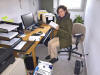 12/26 - M. Jolene got the new business cards.
