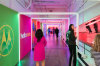 7/25 - Motorola's environment design for the press event is pretty cool.