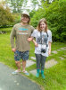5/28 - Little A wears a t-shirt with a picture of her brother on it all the time.