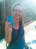 8/26 - Hey look, Christine's walking by! And she's still using that awesome old Nokia Lumia 820. 