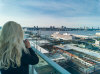 9/30 - Checking out the rooftop lounge at Ink48 after we all had lunch downstairs.