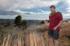 11/5 - Just hanging by the edge of a smoking volcano crater.