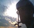 Bicycling at sunset in Westchester, NY