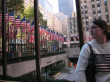9-29-2002  Cousin Amy visiting Rockefeller Center.