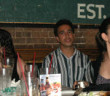 8-2-2002  Herb with a lost look on his face at Yasmin's birthday dinner/movie party.