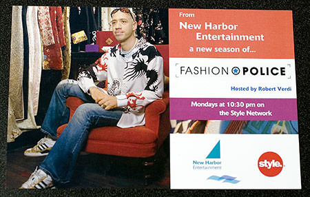 Fashion Police Postcard